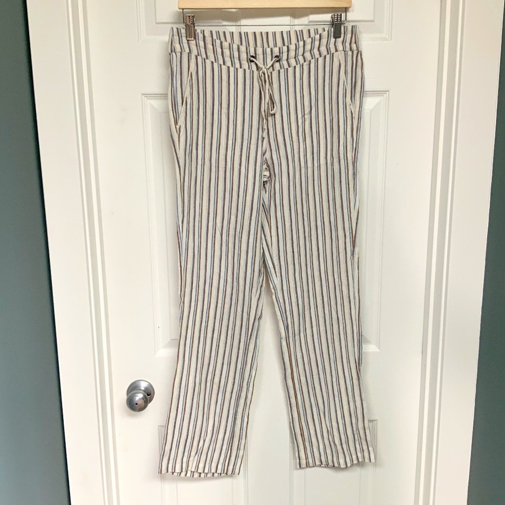Linen Blend Pants by For Cynthia Women’s Small